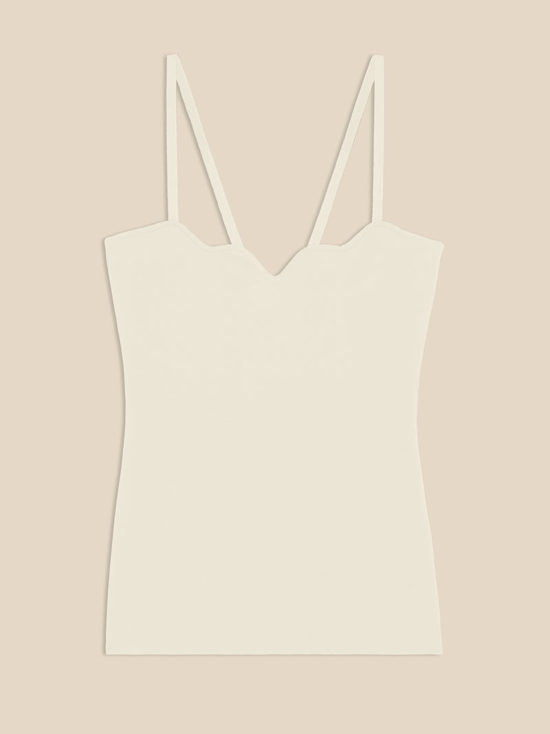 The Thoughtful Top -Ecru