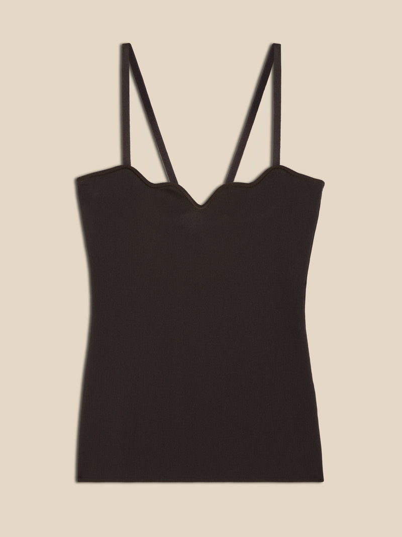 The Thoughtful Top -Espresso