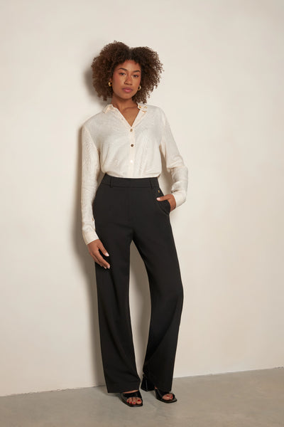 The Jacquard Bossy Blouse