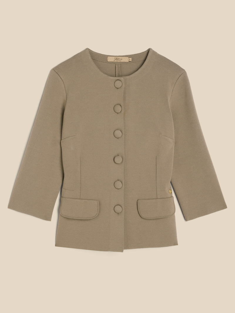 The Bright Blazer -Brown