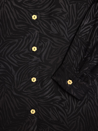 The Jacquard Bossy Blouse