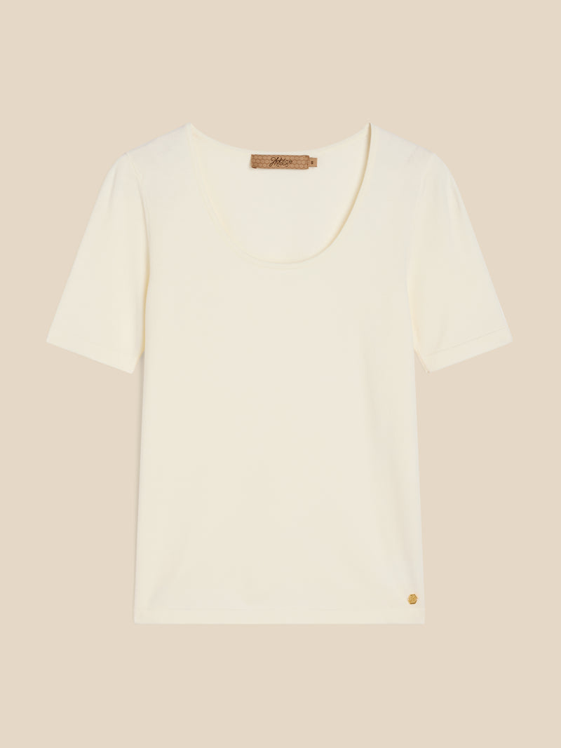 The Thankful Top -Ecru